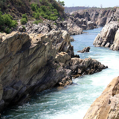 Narmada River at Jabalpur with Durvankur Holidays